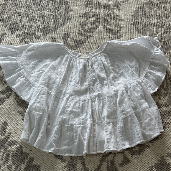 Peek Ruffled Top - Picture 1 of 4